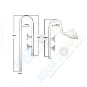 Glass Lily Pipe In and Out Set 17mm