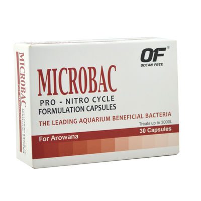 Ocean Free Microbac Formulated Capsules For Arowana Ocean Free Microbac Formulated Capsules For Arowana
