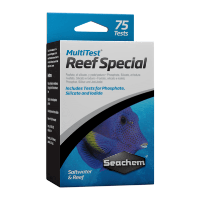 Seachem Multi Test-Reef Special 75 TESTS Seachem Multi Test Reef Special