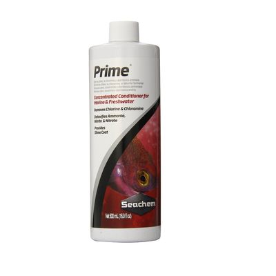Seachem Prime - Water Conditioner (500ml) Seachem Prime 325ml Bonus