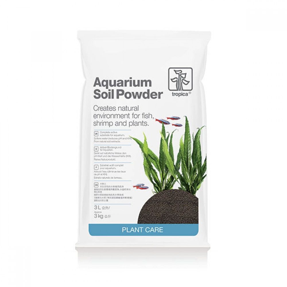 Tropica Aquarium Soil Powder 3L Tropica Aquarium Soil Powder 3ltr
