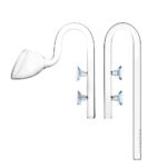 Glass Lilly Pipe In and Out Set 13mm