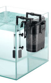 Shiruba XB-303 Compact External Filter Side View