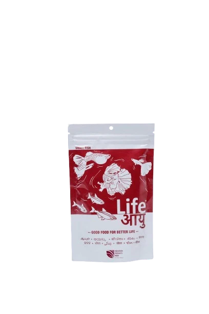 image Life Aayu Red Fish Food - Small| 100gm