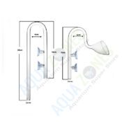 Glass Lily Pipe In and Out Set 13mm