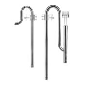 Mufan Stainless Steel Lily Pipe with Skimmer 13mm