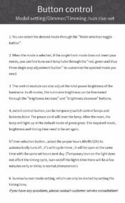 WEEK AQUA Button Controls