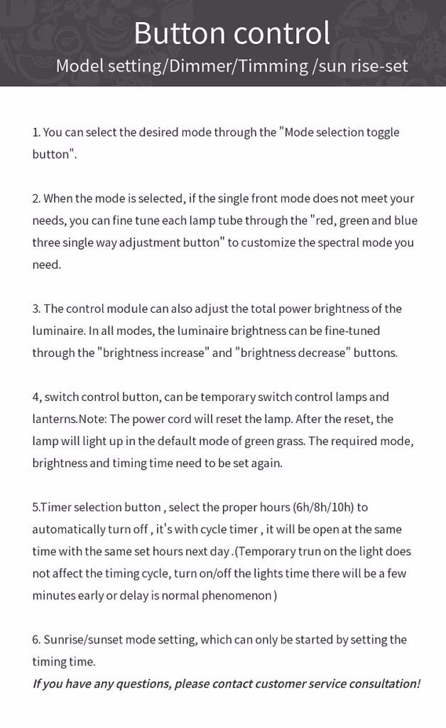 WEEK AQUA Button Controls