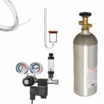 CO2 Aluminium Cylinder 5Ltr with Fzone CO2 Regulator