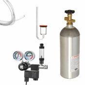 CO2 Aluminium Cylinder 5Ltr with Fzone CO2 Regulator