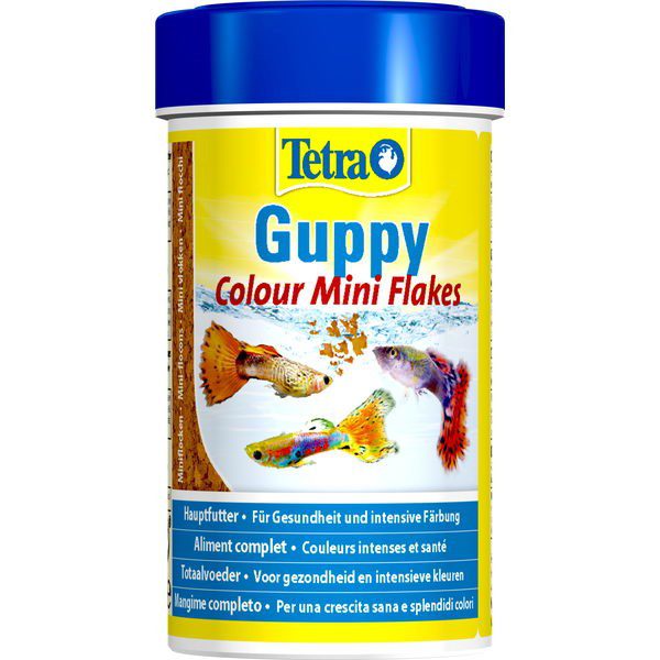 Tetra Guppy Colour Mini Flakes 30gm Tetra Guppy Colour Mini Flakes 30gm