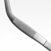 Aquavitro 45 Degree Forceps 19cm