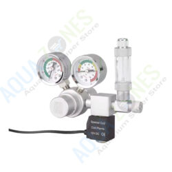 ZRDR Dual Gauge CO2 Regulator With Solenoid & Bubble Counter