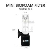 Mini Sponge Filter Deimension