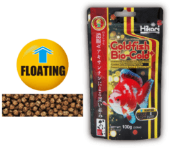 Hikari Goldfish Biogold plus floating
