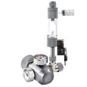 Week Aqua Dual Gauge CO2 Regulator and Solenoid