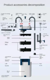 SunSun YBG-600 Hang On Canister Filter - Image 3
