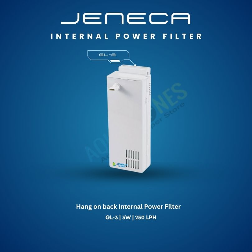 Jeneca GL-3 Internal Power Filter Jeneca GL-3 Aquarium Hanging Back Internal Filter