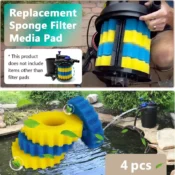 SunSun CPF Series Pond Filter Spare Sponge Usage