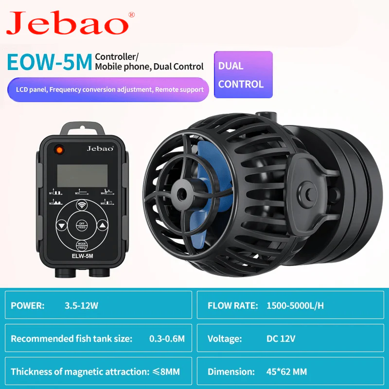 Jebao EOW-5M Wave Maker with App Control