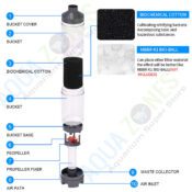 Fish Poop Suction Sponge Filter