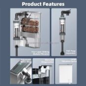 SunSun XBK Water Fall HOB Filter product Features