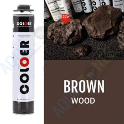 COLOER Hardscape Expanding Foam Brown