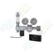 CO2 Cylinder 4 Ltr Kit with Wyin Aqua Dual Gauge Dual Stage Co2 Pro Series Regulator with Timer - Image 2